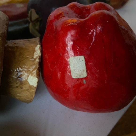 31 pieces Fake Prop Food Display Faux Fruit And Vegetables Mushroom Avocado - Picture 10 of 15